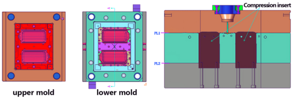 compression-mold-structure